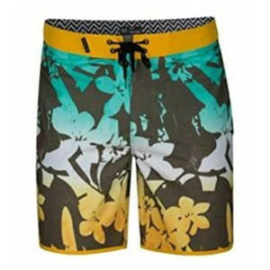 Hurley Men's Phantom Rainforest 18" Boardshorts - Olive Canvas